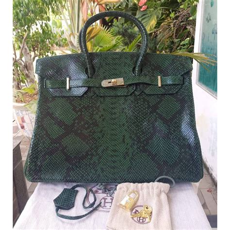 hermes snake skin